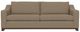 International Furniture Direct Natural Parota Brown Sofa-2