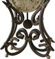 Howard Miller® Vercelli Aged Iron Mantel Clock-1