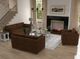 International Furniture Direct Vallarta Brown Loveseat-1
