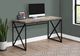Monarch Specialties Inc. Taupe Reclaimed Wood 48" Computer Desk-0