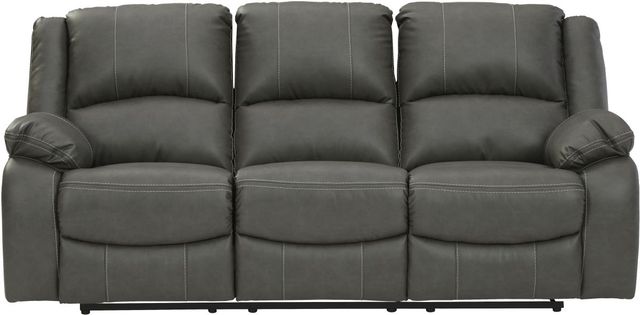 Signature Design by Ashley® Calderwell Gray Reclining Sofa-1