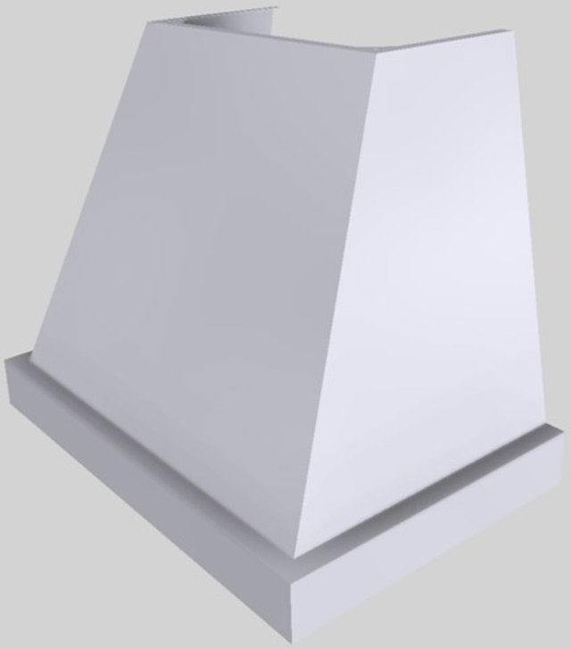 Vent-A-Hood® Designer Series 36" White Wall Mounted Range Hood-1