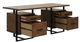Homelegance® Sedley Rustic Black/Walnut Writing Desk-3