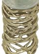 A & B Home Mabrey Gold Ombre Swirl Branch Candle Holder-1