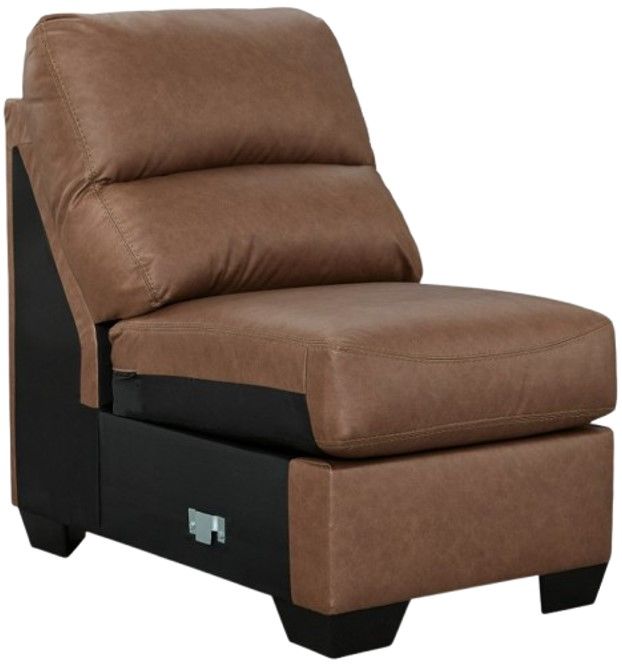 Signature Design by Ashley® WillowBend 3-Piece Caramel Small Spaced Sectional-3