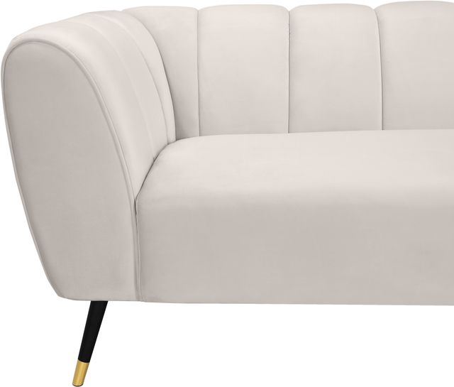 Meridian Furniture Beaumont Cream Upholstered Loveseat-3