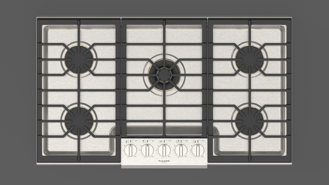 Fulgor Milano Sofia 36" Stainless Steel Professional Gas Cooktop-0