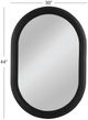 Basset Mirror Nash Matte Black Wall Mirror-2