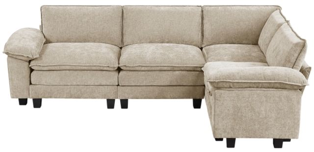 Homelegance® Dublin 4-Piece Taupe Modular Sectional-2