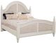 American WoodCrafters Rodanthe 5-Piece Dove White King Woven Bedroom Set-1