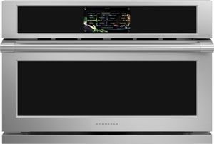 front view of the Monogram Statement 30" Stainless Steel Electric Speed Oven