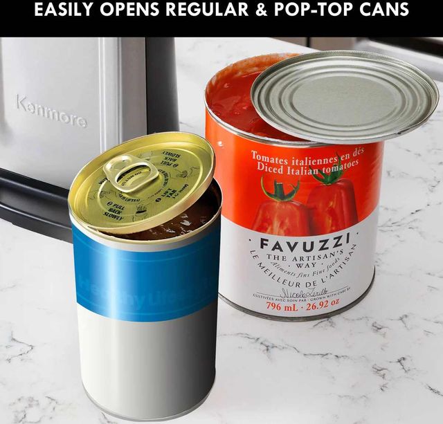 Kenmore® Stainless Steel Smooth Edge Electric Automatic Can Opener-2