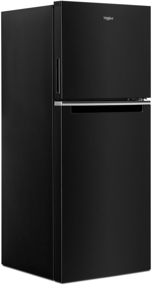 Whirlpool® 11.6 Cu. Ft. Black Counter Depth Top Freezer Refrigerator-3