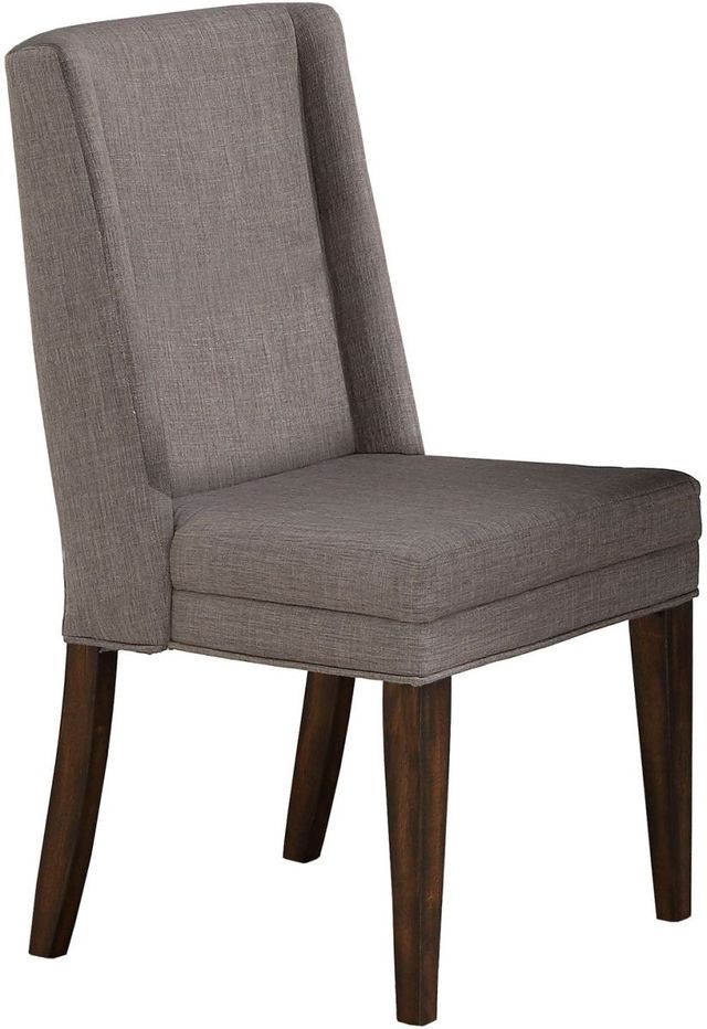 Winners Only® New Haven Menswear Gray Dining Side Chair-0