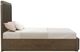 Flexsteel® Athens Chocolate Brown King Panel Bed-2