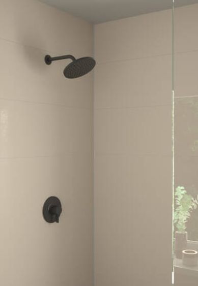 Hansgrohe Vernis Blend Matte Black 8" Showerhead-1