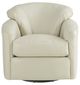 Craftmaster® Customizable CM Leather Swivel Glider Chair-1