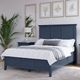 Modus Furniture Grace Blueberry Queen Panel Bed-1