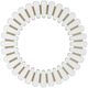Uttermost® Miran White Glass Round Mirror-0