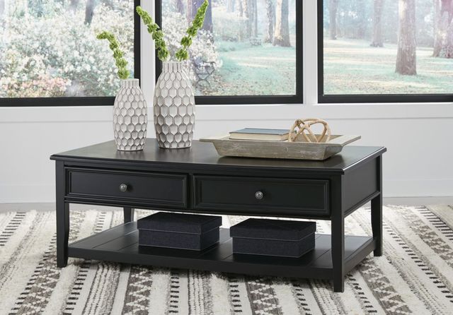 Signature Design by Ashley® Beckincreek Black Coffee Table-4
