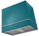 AGA Loge 48" Mineral Green Wall Mounted Range Hood with Polished Brass Trim-0
