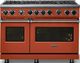 Viking® 7 Series 48'' Spiced Cider Pro Style Natural Gas Range-2