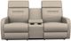 La-Z-Boy® Lennon Bisque Power Wall Reclining Loveseat with Console, Headrest, and Lumbar-1