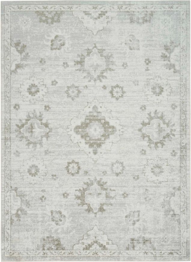Nourison Home™ Astra Machine Washable Ivory 5'x7' Area Rug-0