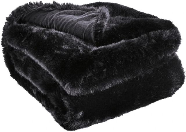 Signature Design by Ashley® Gariland Black Throw-0