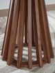 Signature Design by Ashley® Kallari Black Round End Table with Warm Brown Base-2