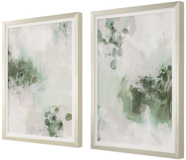 Uttermost® Custom Lilypond 2-Piece Dream Framed Print Art Set-3