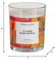 Sagebrook Home 4" Pink/White/Yellow Sleep When Dead Boxed Candle-2
