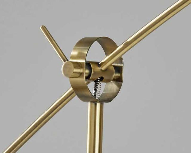 Adesso® Adler Brown Arc Floor Lamp-2