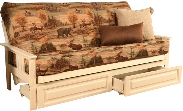 Kodiak Furniture Monterey Canadian Full Storage Futon with Mattress-0