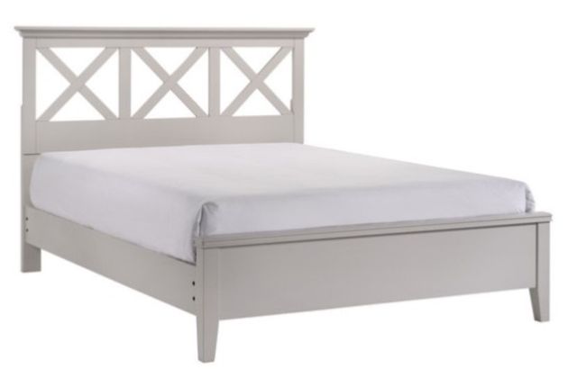 Bernards Nova II 4-Piece Gray Queen X Full Bedroom Set-1