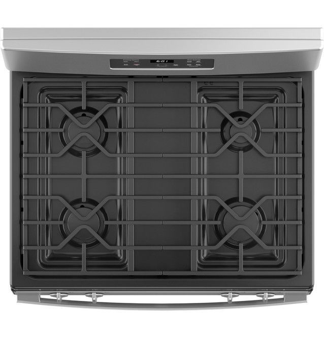 GE® 30" Stainless Steel Freestanding Natural Gas Range-4