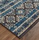 Feizy Nolan Black/Blue 5' x 8' Rug-2
