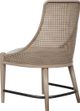 Bernards Citrus Heights Beige/Gray Cane Host Chair-3