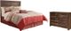 Signature Design by Ashley® Quinden 2-Piece Dark Brown Queen Panel Headboard Set-0