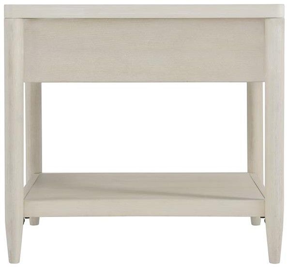 Riverside Furniture Maren White Sand Side Table-2