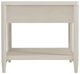 Riverside Furniture Maren White Sand Side Table-2