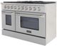 Kucht Professional KDF Series 48" Stainless Steel Pro Style Dual Fuel Range-4