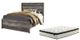 Signature Design by Ashley® Wynnlow 2-Piece Gray Queen Panel Bed Set-0