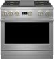 Monogram® Statement Collection 36" Stainless Steel Pro Style Gas Range-0