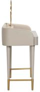 TOV Furniture Penelope Taupe Vanity Desk-5