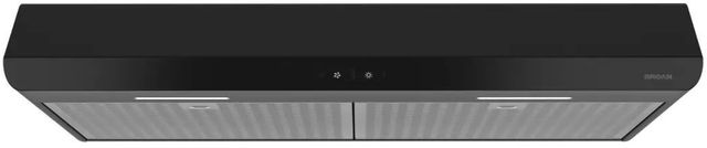Broan® Sahale BKDEG1 Series 30” Under Cabinet Range Hood-Black-0