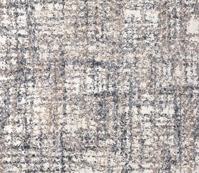 Orian Cotton Tail Cross Thatch Taupe 5'3" x 7'6" Rug-1