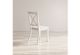 Jofran Inc. Eastern Tides Blanc X Back Dining Chair-3