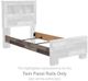 Benchcraft® Derekson Multi Gray Twin Panel Rail-1