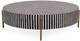 Moe's Home Collection Chameau Black/White Large Coffee Table-0